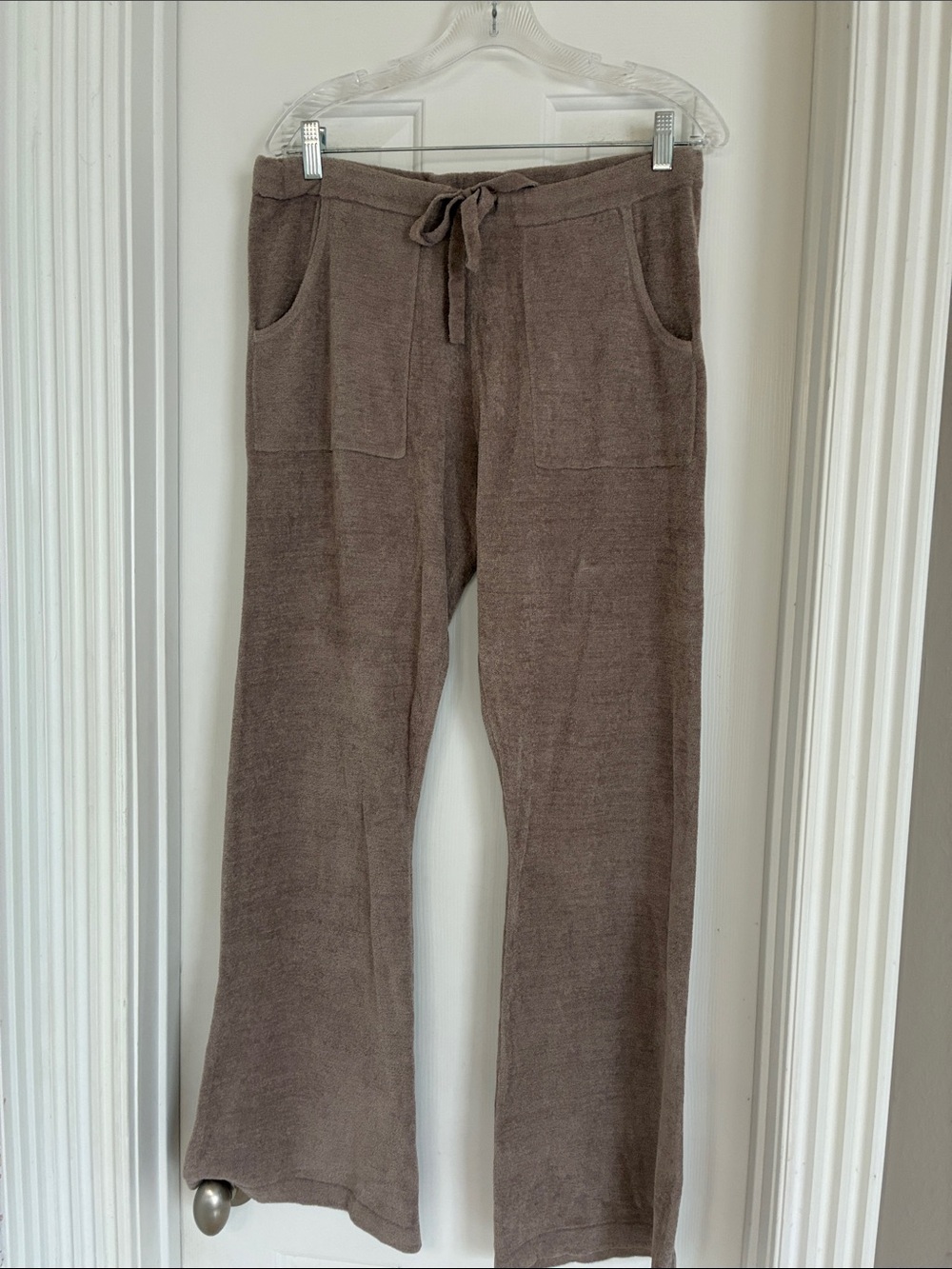 Barefoot Dreams Super Soft Taupe Drawstring Lounge Pants